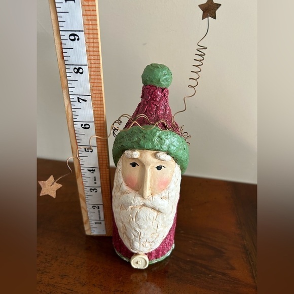 Midwest of Cannon Falls Christmas Santas Vtg CottageApproximately 8” & 8.5” Tall - Picture 3 of 6
